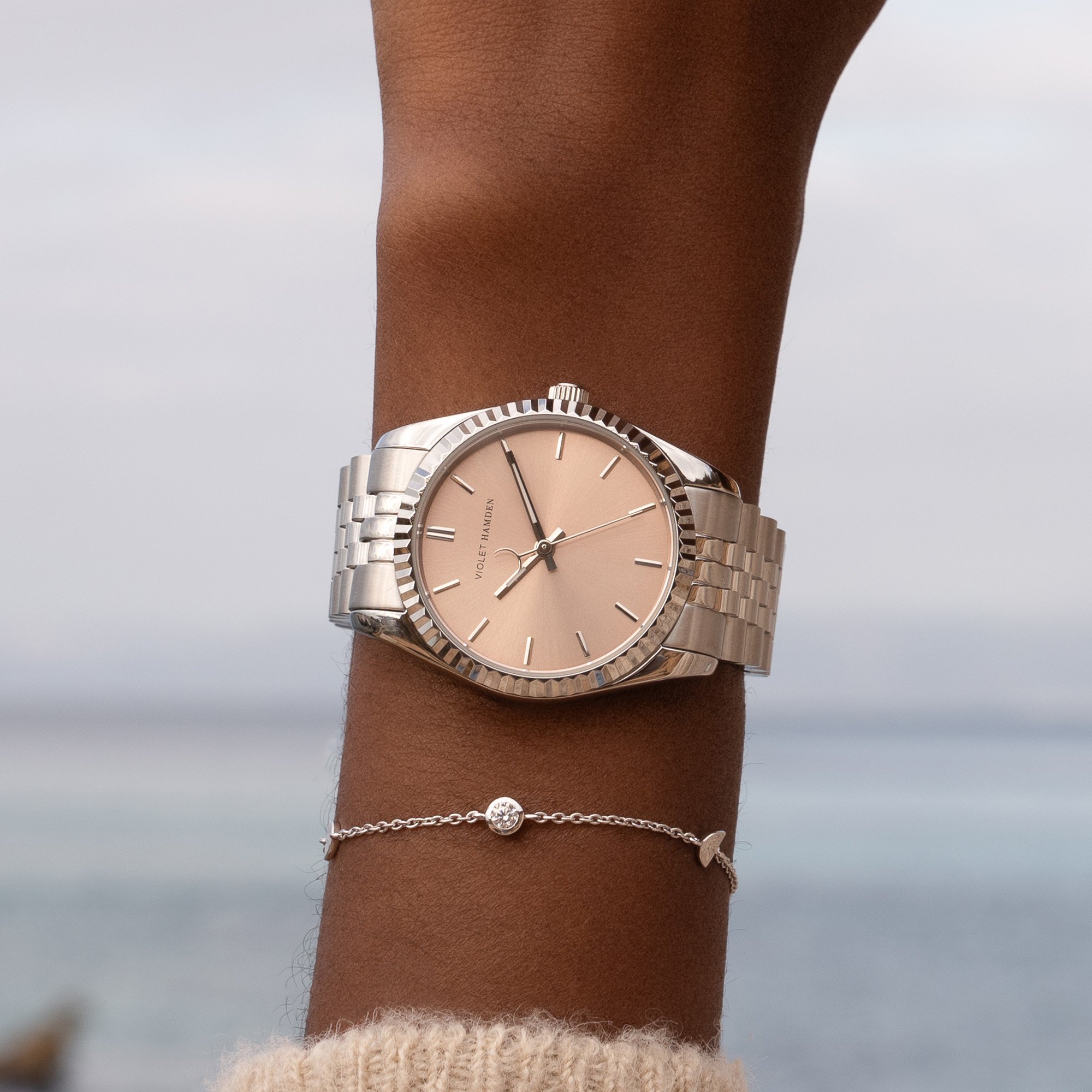 horloge Violet Hamden Violet Hamden Zilver