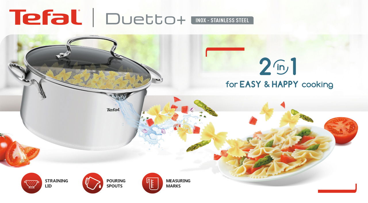 Tefal Topfset 7-tlg. DUETTO