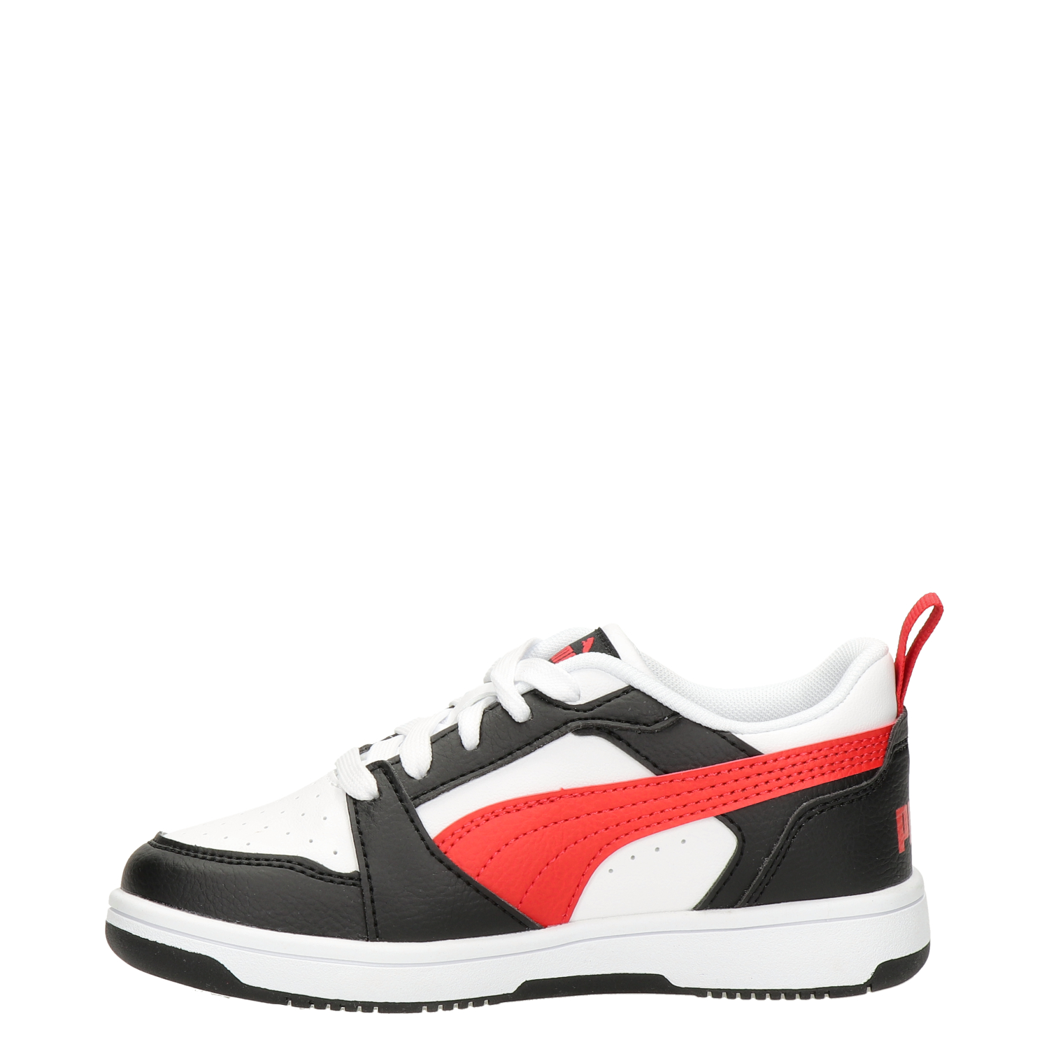 Rebound V6 Low jongens sneaker Puma Rood