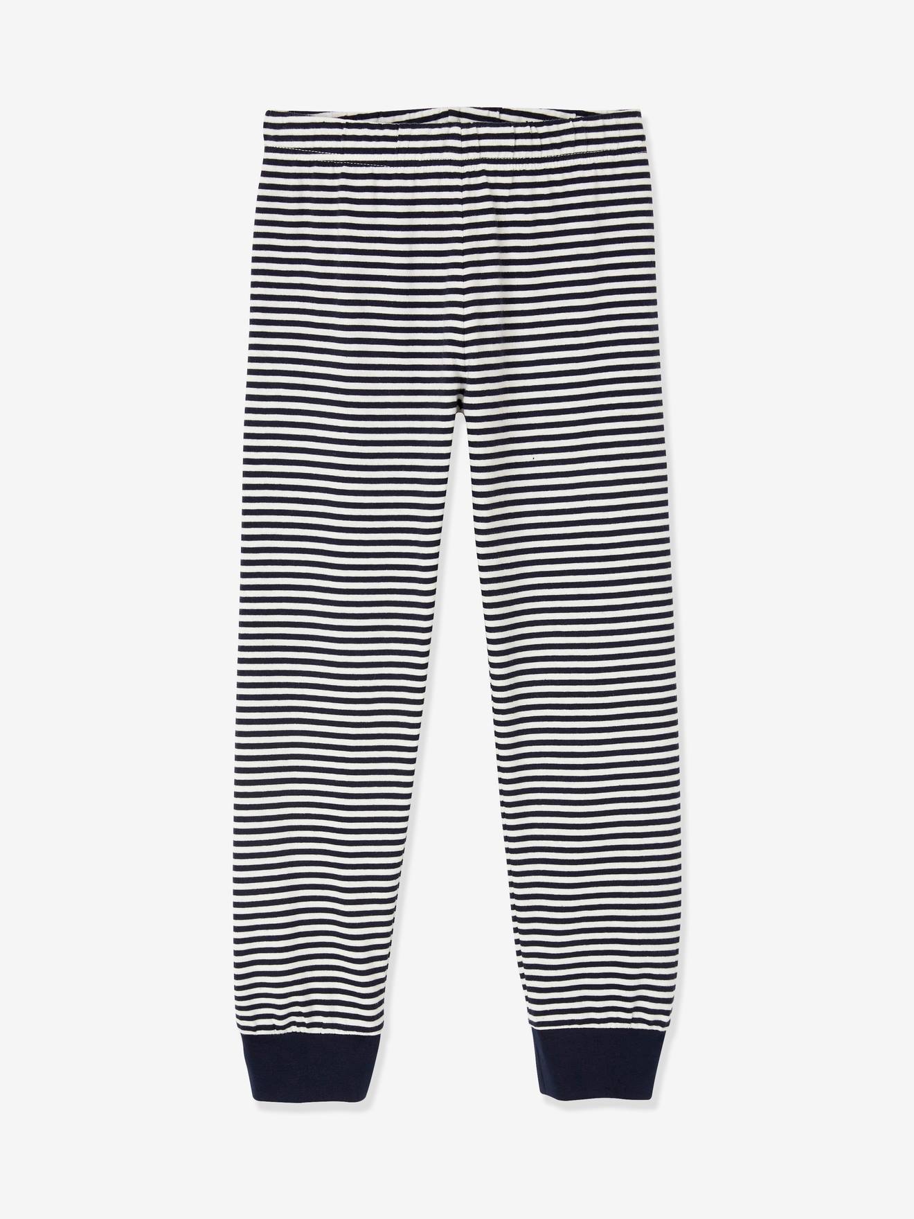 Pacote com 2 pijamas náuticos em dois tons de azul escuro/multicoloridos