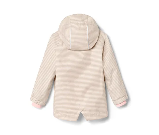 Kleinkinder-Regenjacke, Streifen