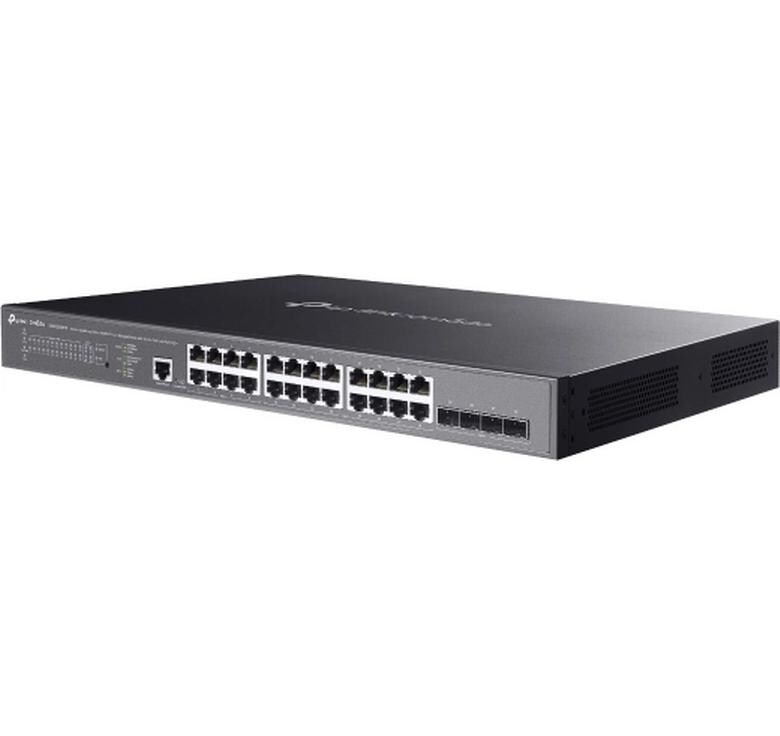 SG3428XMPP 24 Port<br>Omada 24-Port Gigabit and 4-Port 10GE SFP+ L2+ Managed Switch mit 16-Port PoE+ & 8-Port PoE++