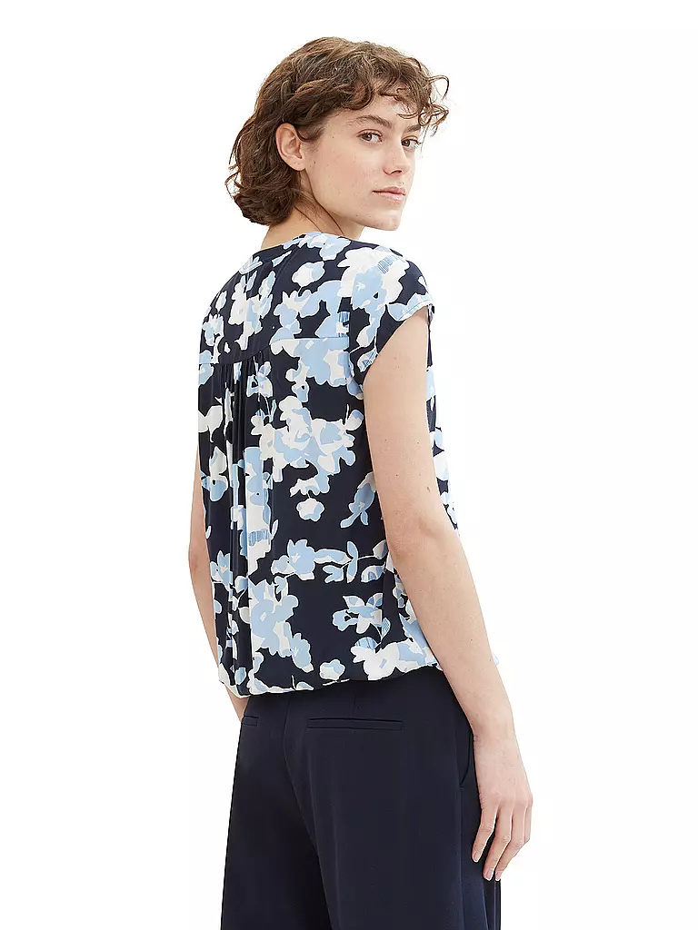 TOM TAILOR Bluse blau