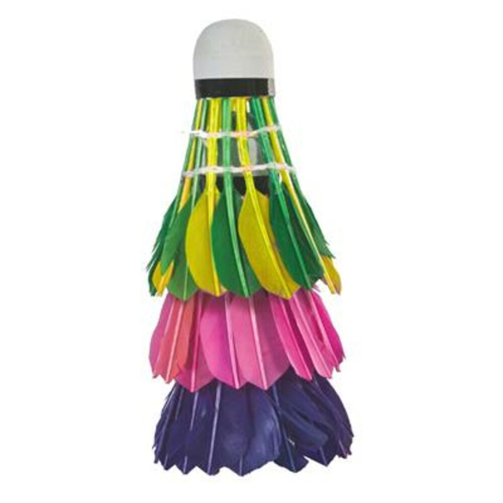 SportX Shuttle Veren Gekleurd in Koker 3 stuks