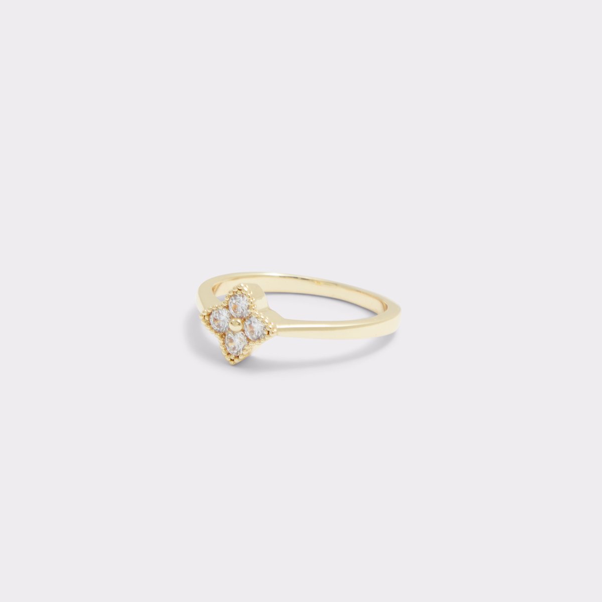 Icongemie Gold-Clear Multi Women Rings
