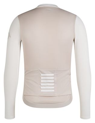 Maillot manches longues Rapha Pro Team Lightweight Blanc/Gris Homme