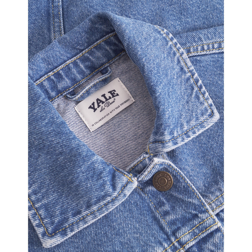 Køb Les Deux Kids Medium Indigo Wash Rally Yale Bulldog Denim Jakke KIDS