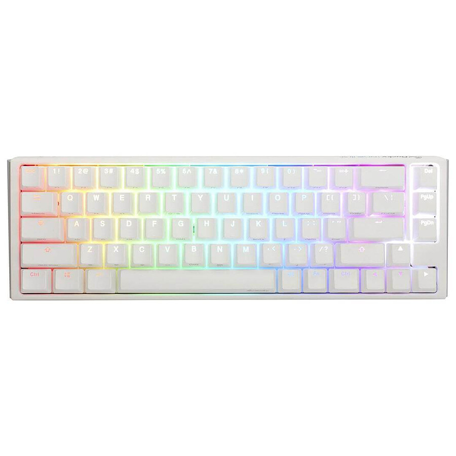 Ducky Channel One 3 SF - White - Cherry MX Black