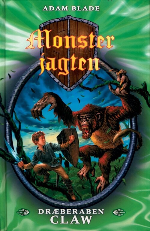 Monsterjagten 8 - Dræberaben Claw - Adam Blade - Bog