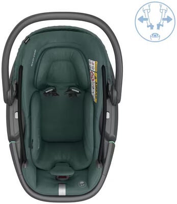 Maxi-Cosi Coral 360 Babybilstol, Essential Green