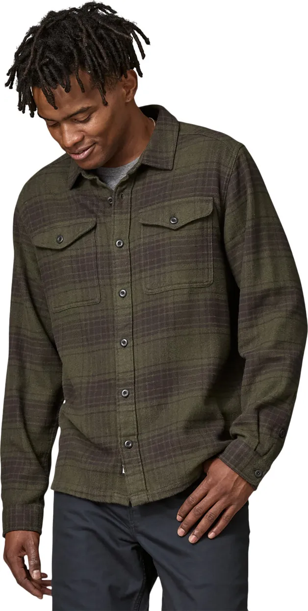 Patagonia Men's Fjord Flannel Shirt Cascade/Basin Green