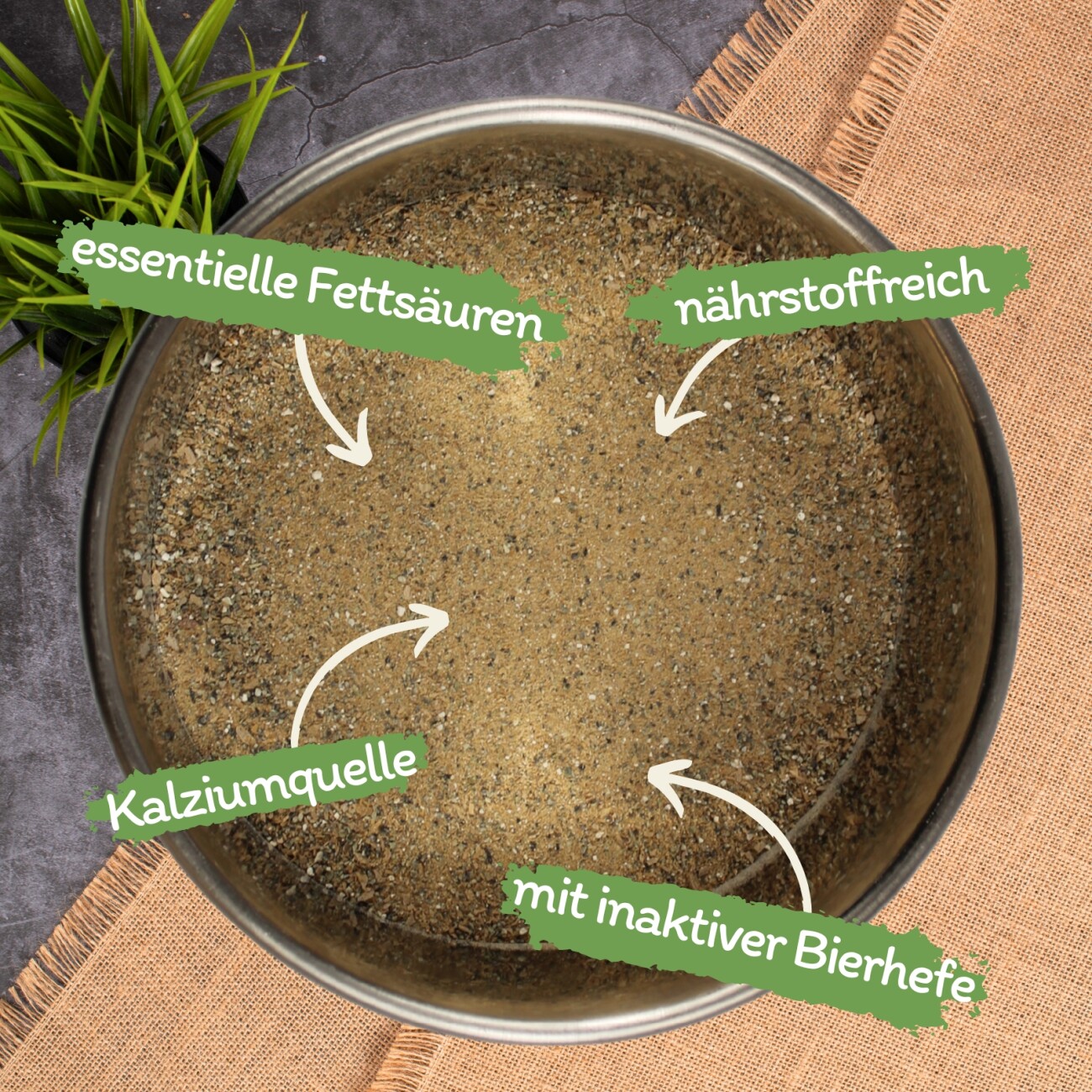 Lyra Pet Lecker.Pet Barfer's Solution Complete Universal Nährstoff Mix Pulver für Hunde 1 kg