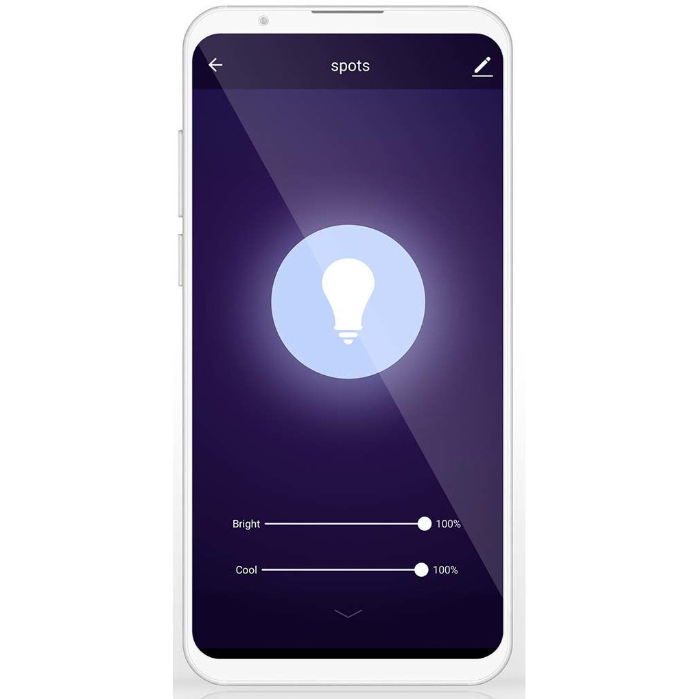 Nedis WIFILRW10E27 Smartlife LED-lamp E14 806 lm 9W warm-cool white
