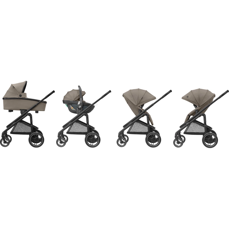 MAXI COSI Kombikinderwagen Plaza Plus Twillic Truffle