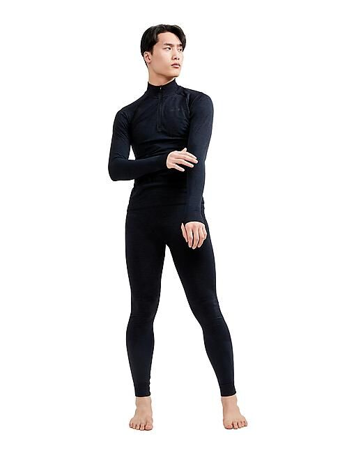 CRAFT - T-SHIRT ML DEMI ZIP CORE DRY ACTIVE COMFORT HZ M