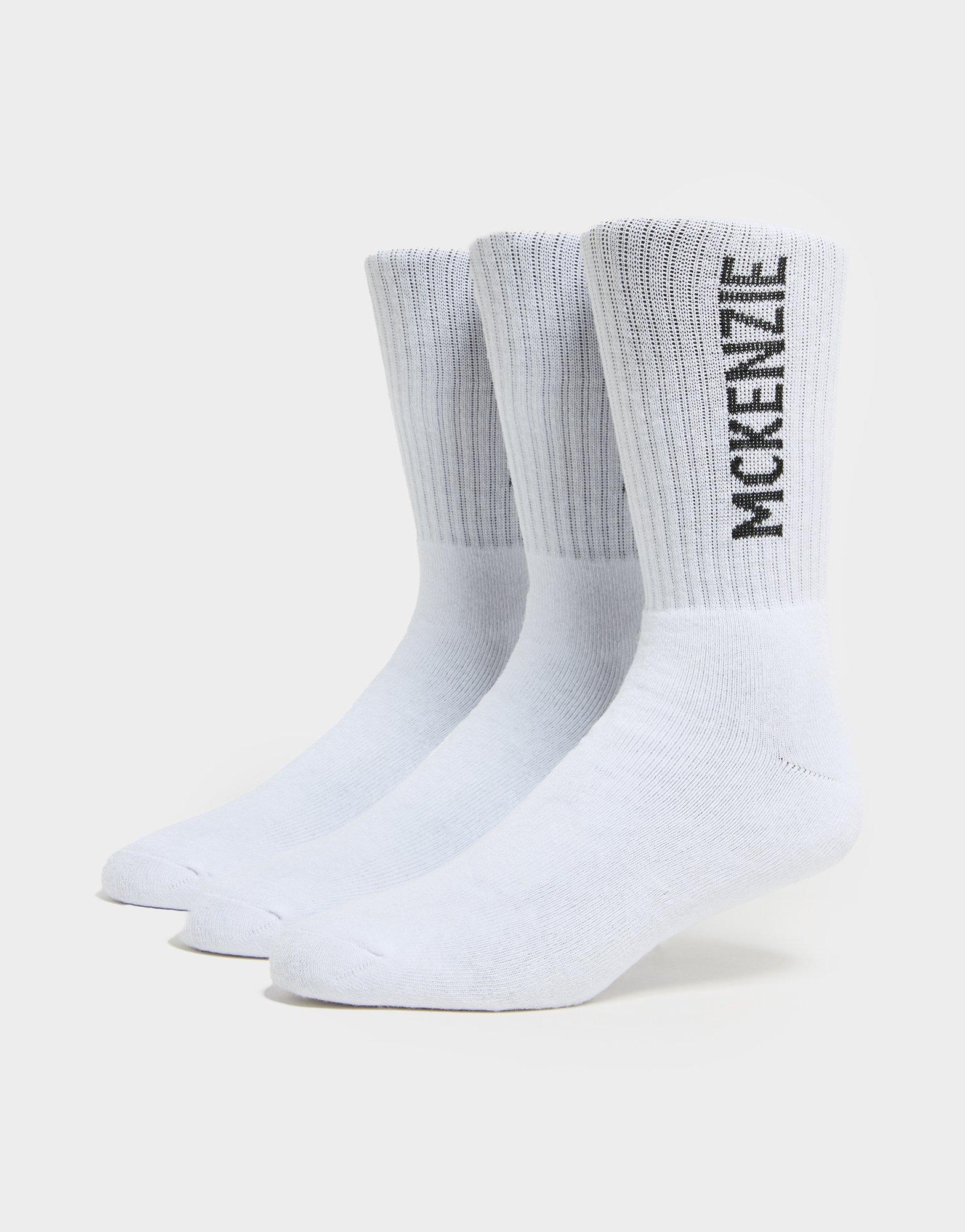 McKenzie Lot de 3 chausettes courtes Homme