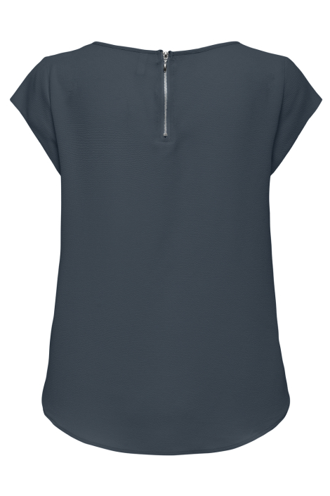 Only blauwe dames t-shirt