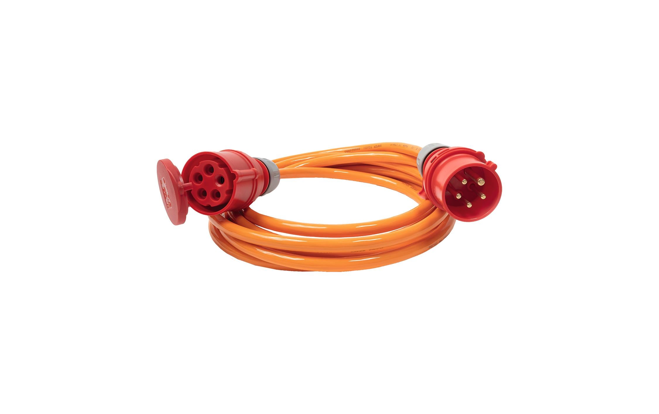 Verlängerungskabel EPR-PUR CEE16/5 - CEE16/5 25 m<br>Industrie-Verlängerungskabel EPR-PUR 5 x 2.5 mm2