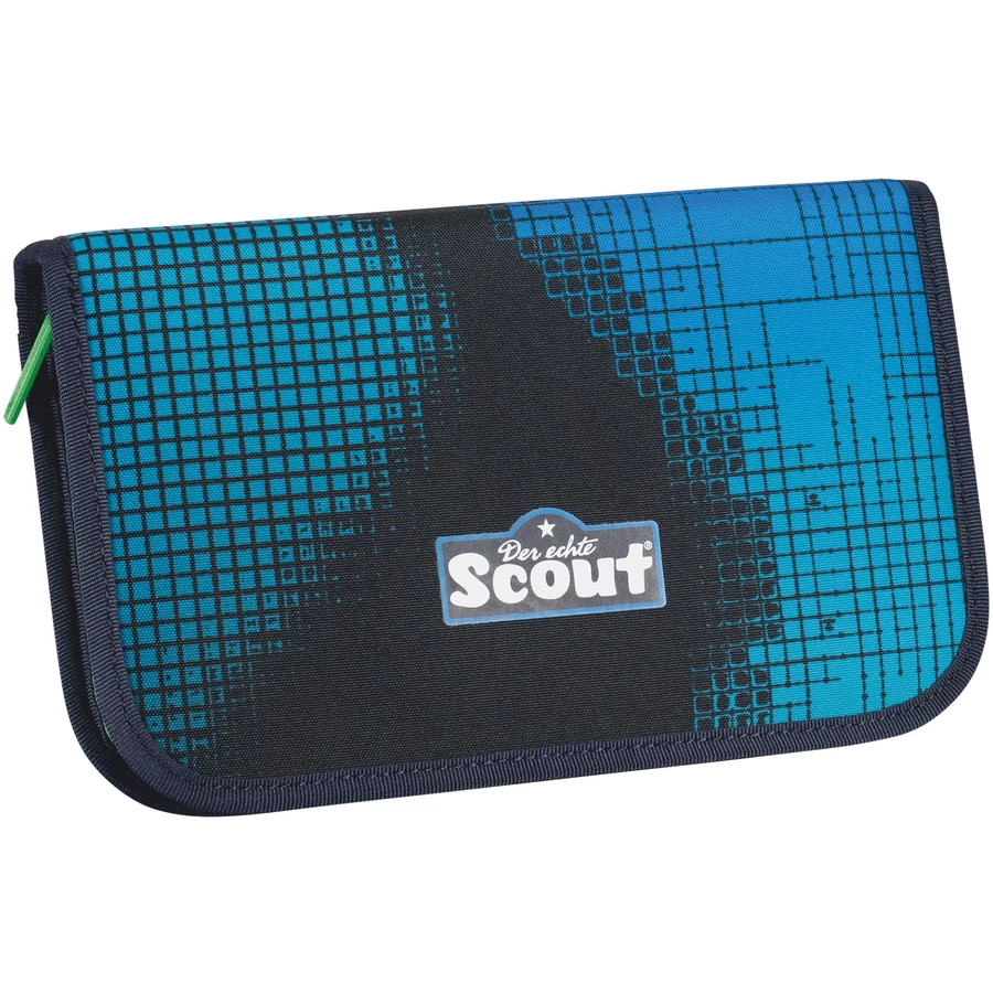 Scout Genius Exklusiv Movie Star - Schulranzen Set 5tlg. Blue Pixel