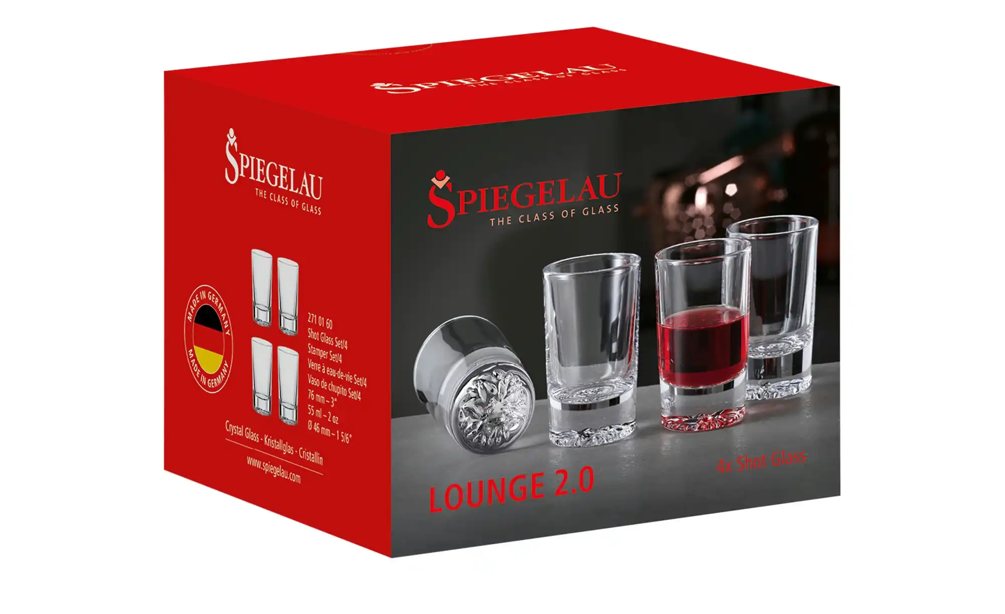 Spiegelau Shotgläser 4er Set Lounge