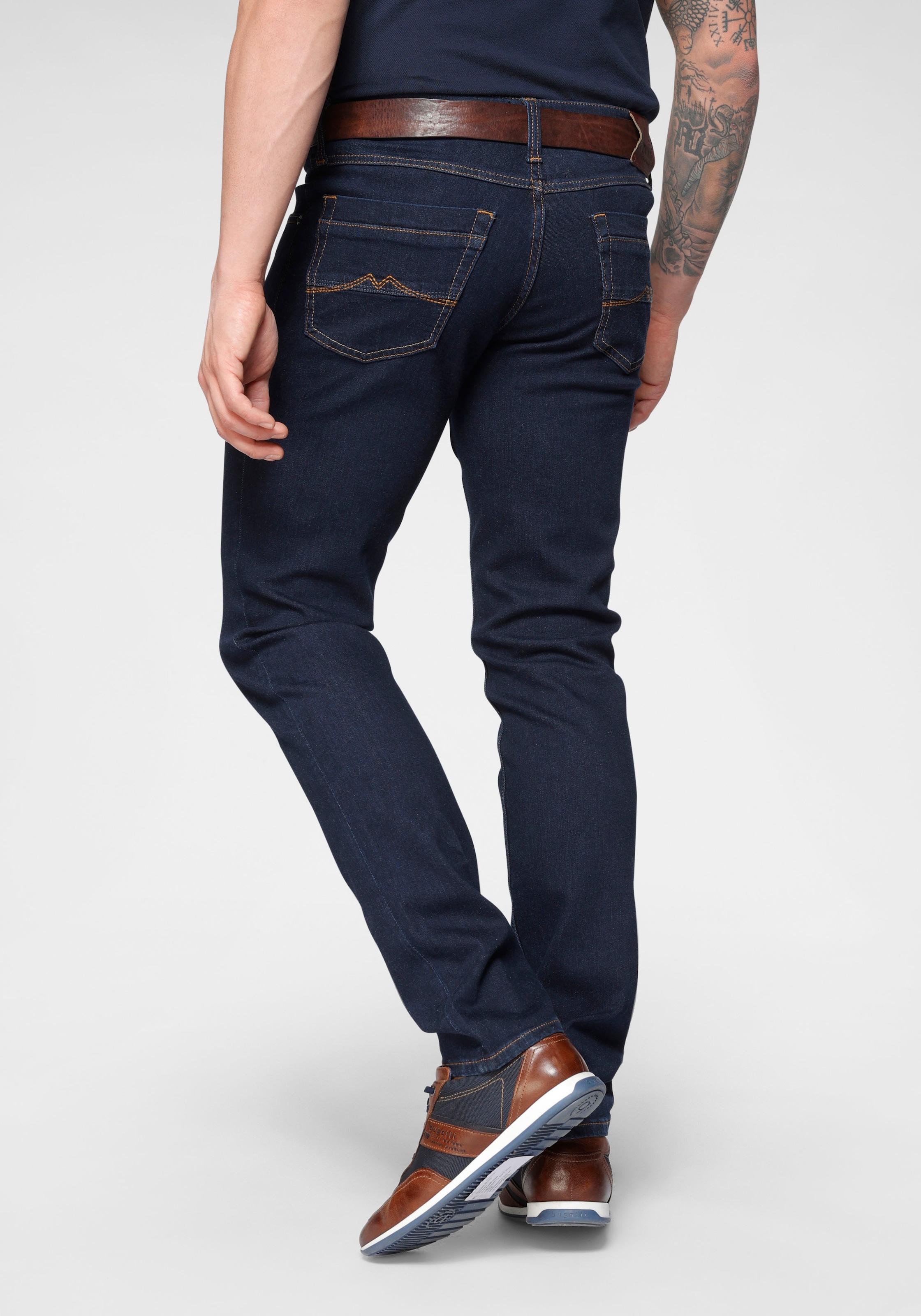 MUSTANG Straight-Jeans »Style Washington Straight«, mit Reissverschluss