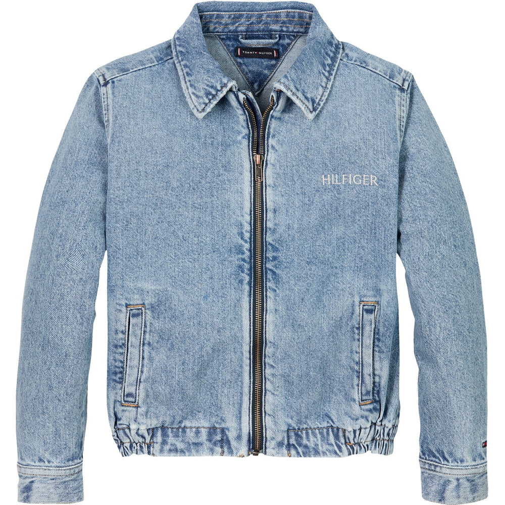 Køb Tommy Hilfiger Random Ivy Relaxed Denim Jakke