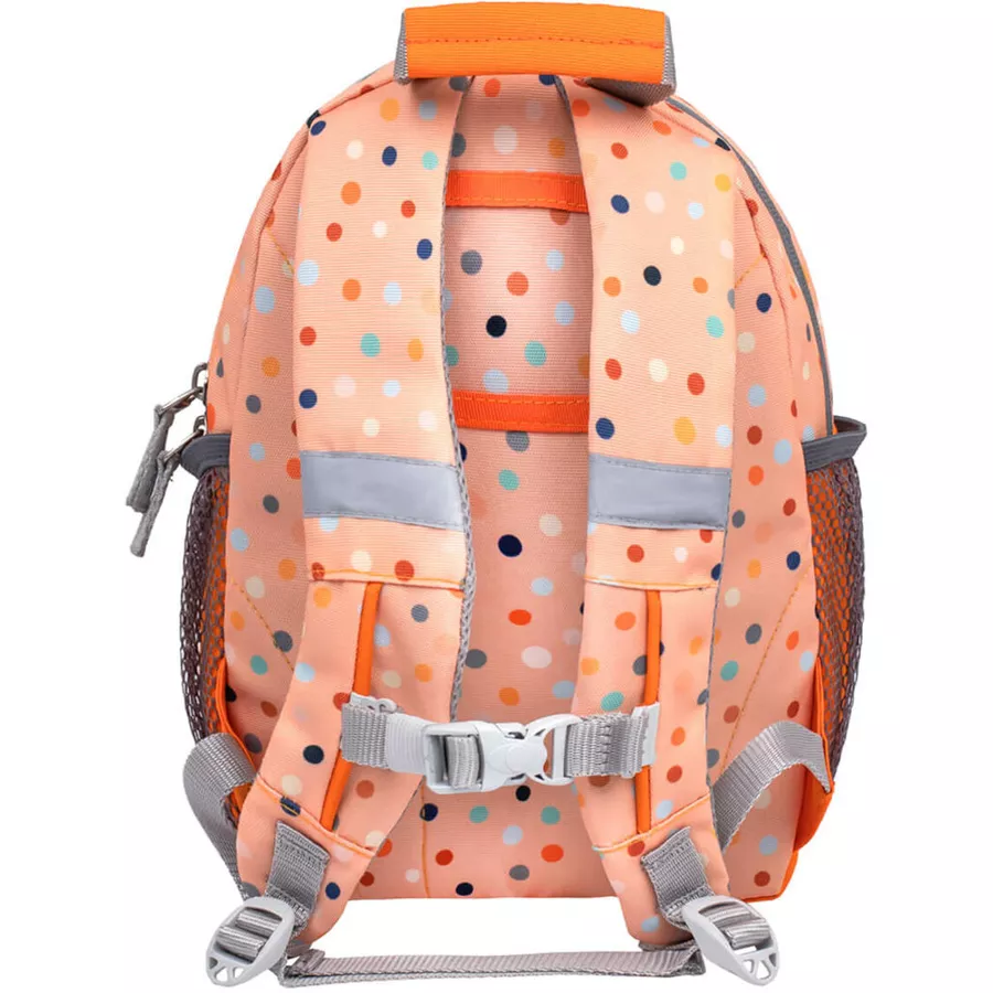 Belmil Kindergartenrucksack Mini Kiddy Kindergartenrucksack für 1-3 Jährige Kinder mit Brustgurt Foxy Dream