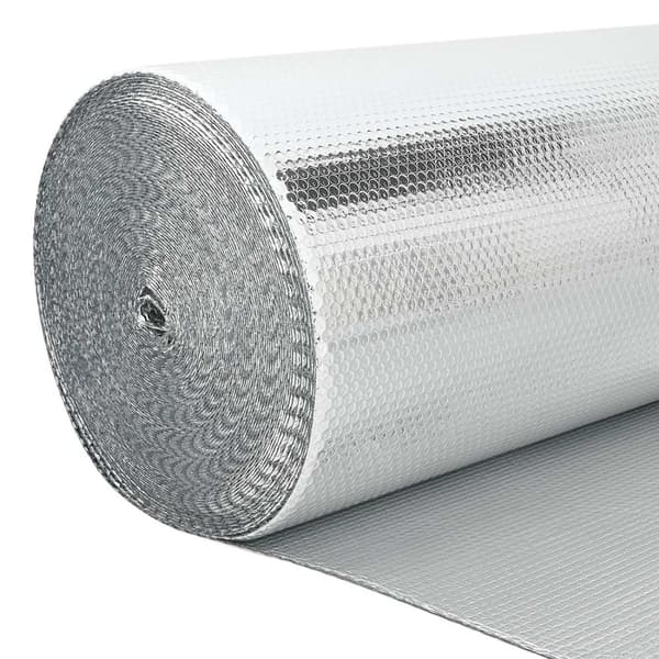 vidaXL Radiator Varme Reflektor Dobbeltsidig 0,6x30 m