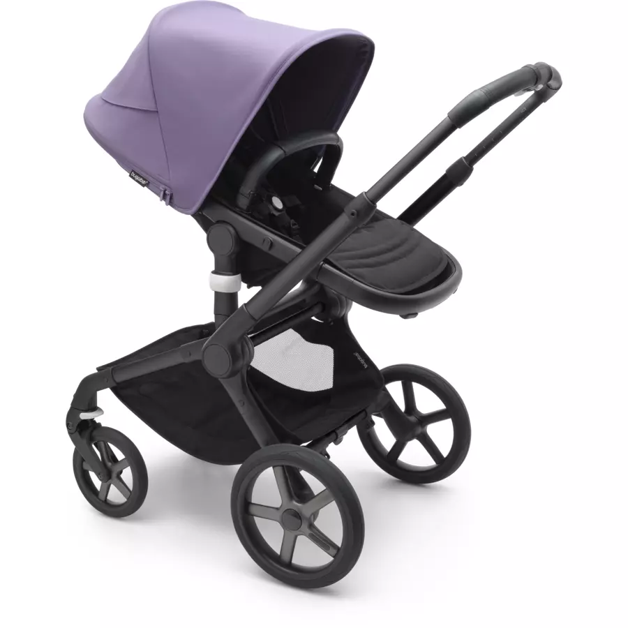 bugaboo Kombikinderwagen Fox 5 Starter Set BlackAstro Purple