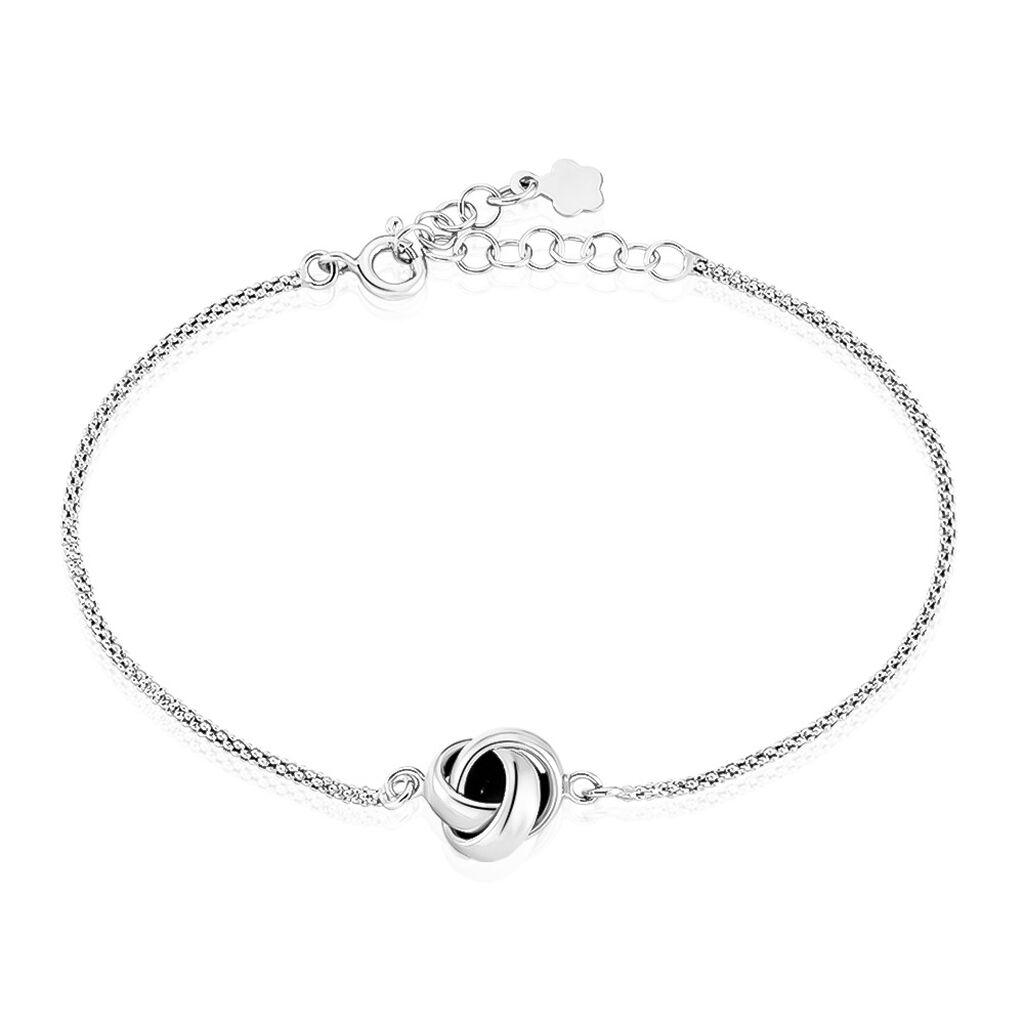 Bracelet Leonitia Argent Blanc