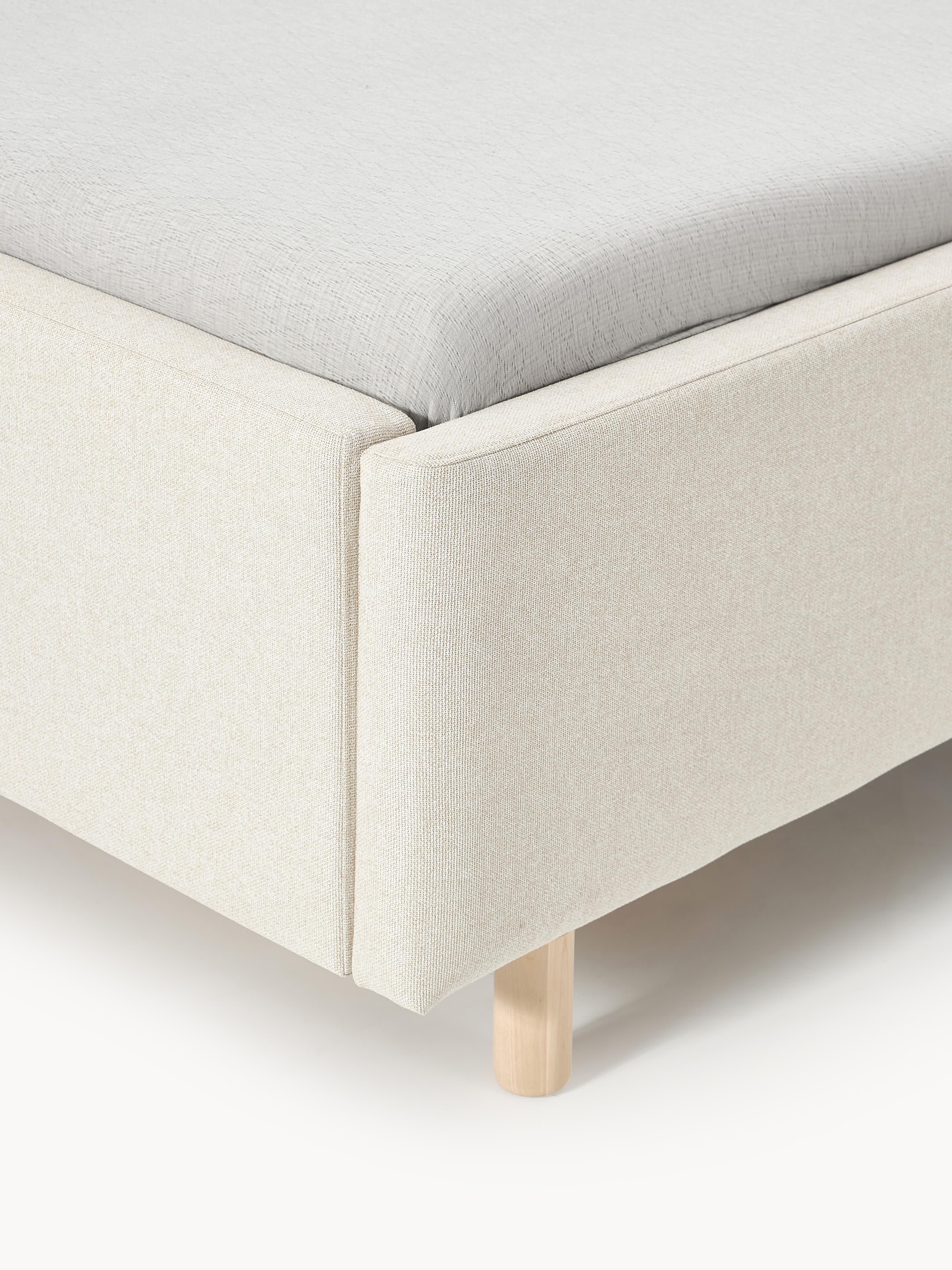 Gestoffeerd bed Arche met lades