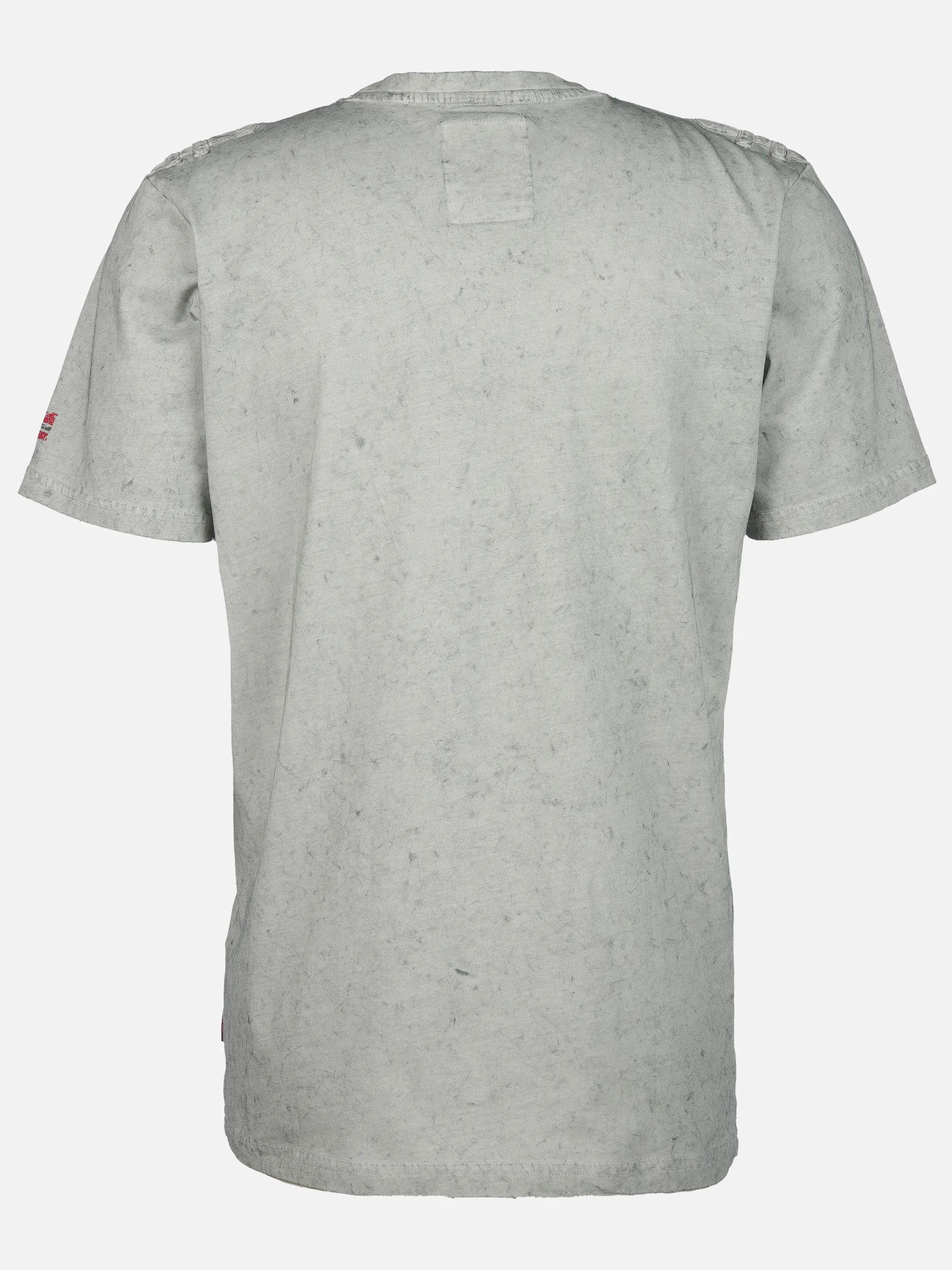 Herren Henleyshirt im Used Look