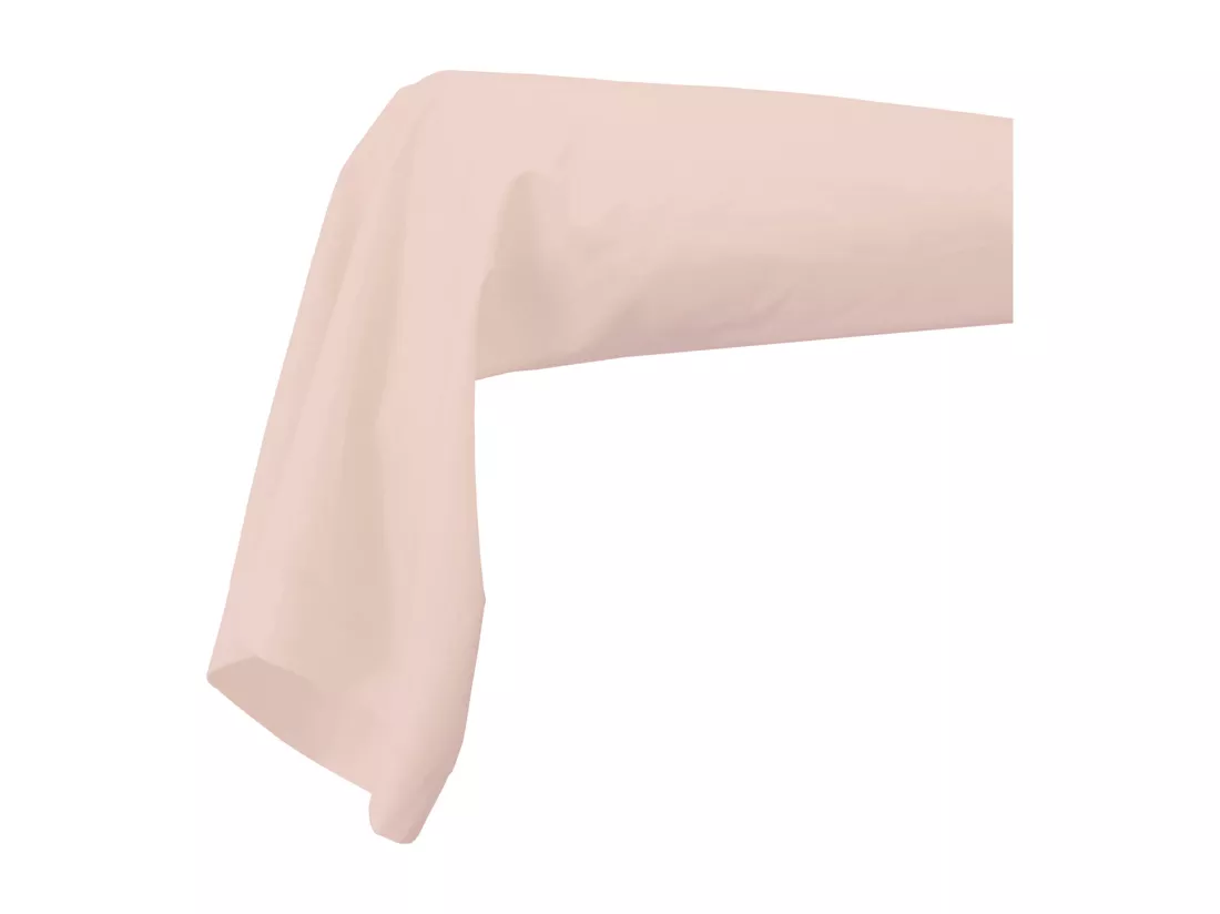 Taie de Traversin Unie en 100% Coton
