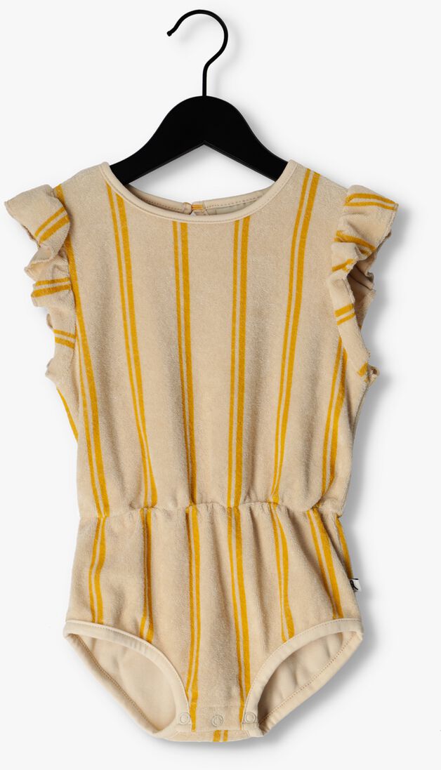 CARLIJNQ gele carlijnq jumpsuit stripes yellow - playsuit