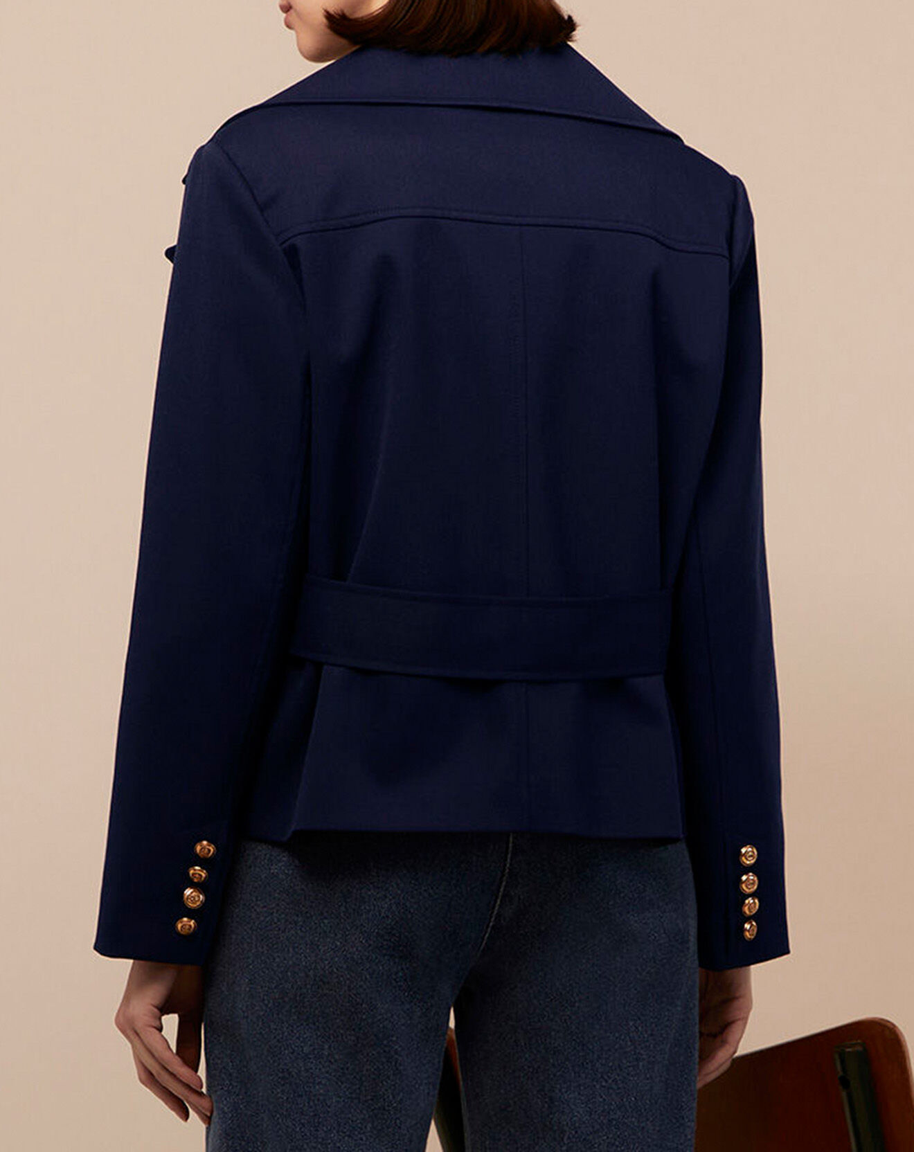 Jodhpur Veste Angel bleu marine
