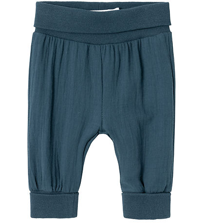 Name It Hosen - Musselin - NbmDasalle - Dark Denim