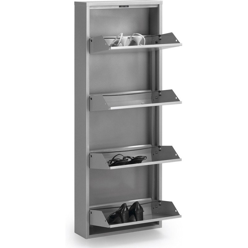 Meuble chaussures Ode 50 x 136 cm 4 portes