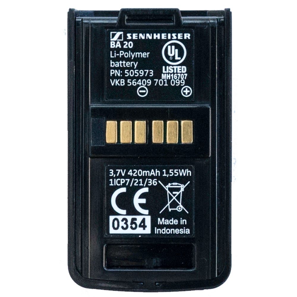 Sennheiser BA 20 Batterij voor EKP AVX