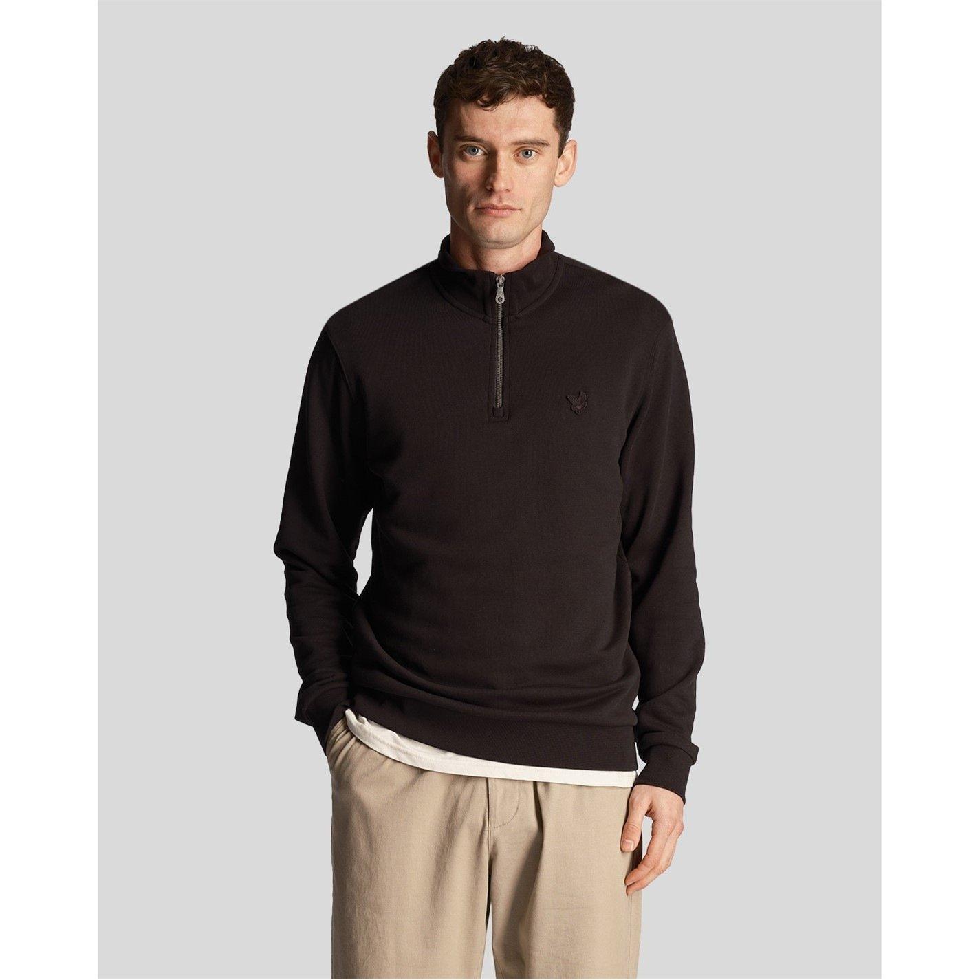 Lyle and Scott TonalquarterZip Top