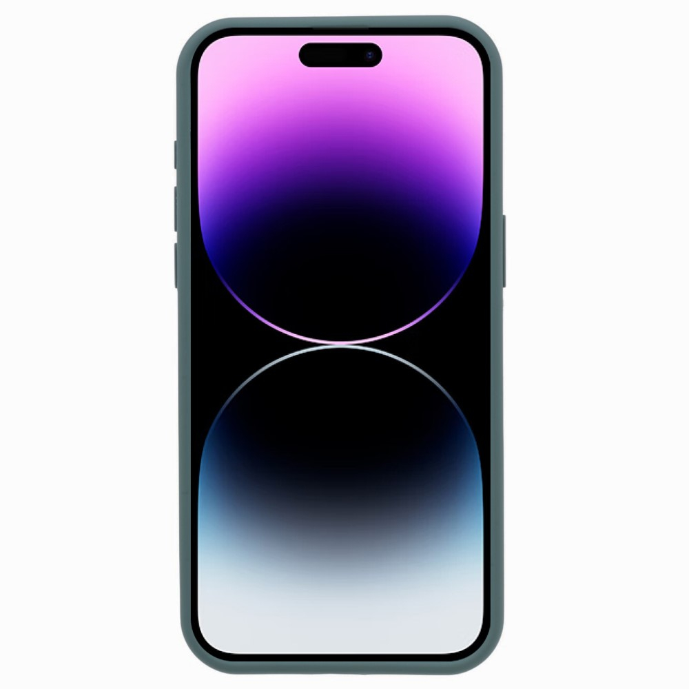 Mercury Goospery - iPhone 15 Pro Silikon Case Hülle - Dunkelgrün (Matt)