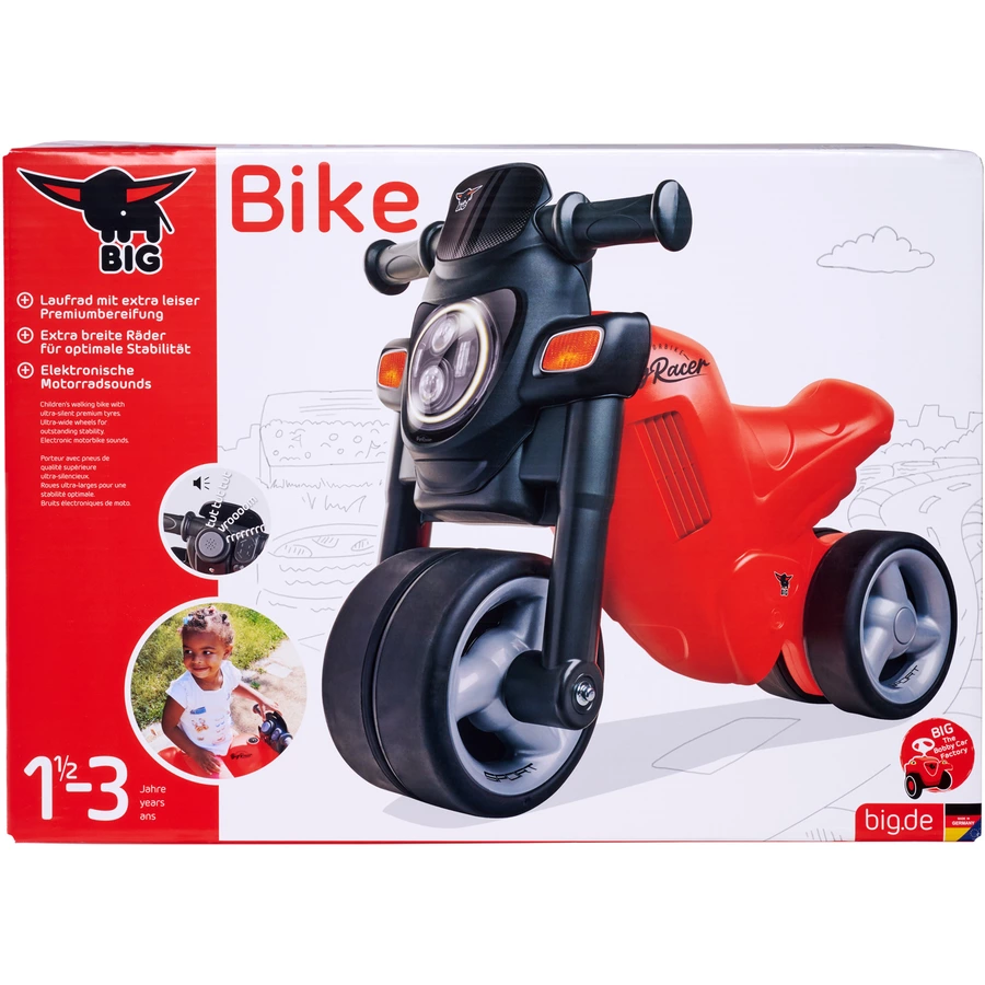 BIG Sport Bike Laufrad Rot