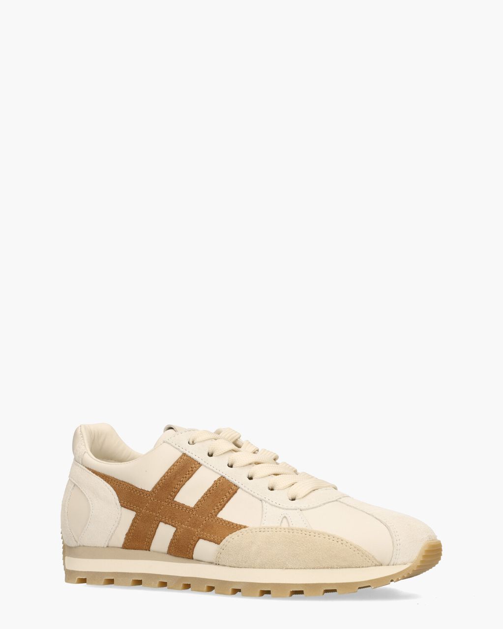 Hogan 86er Off-White/Cognac Damessneakers