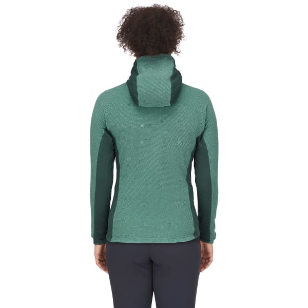 Veste polaire randonnée RAB CAPACITOR HOODY W EUCALYPTUS