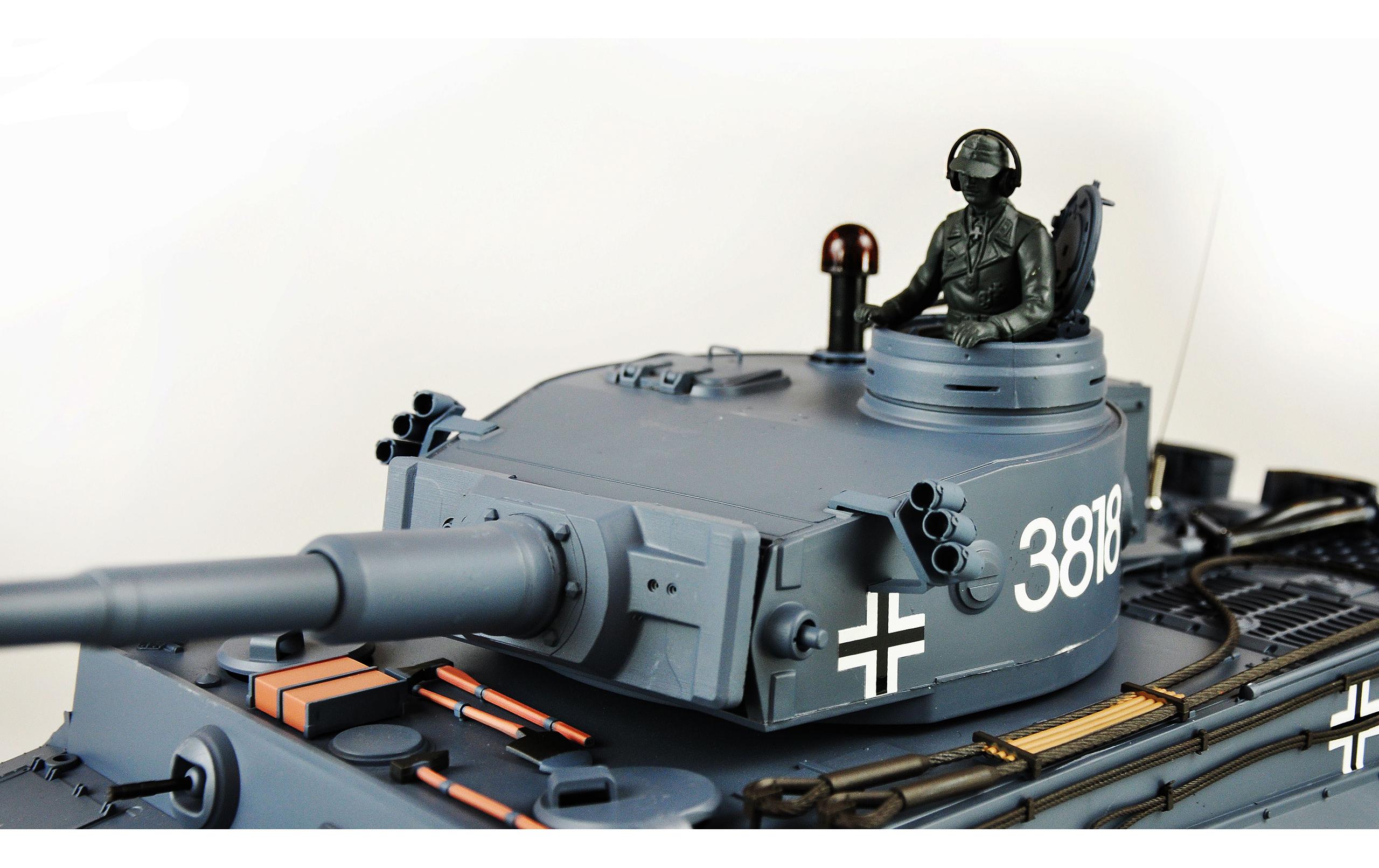 Panzer Tiger I, Standard Line IR/BB, 1:16, RTR<br>Detailgetreues Panzermodell mit BB Kanone