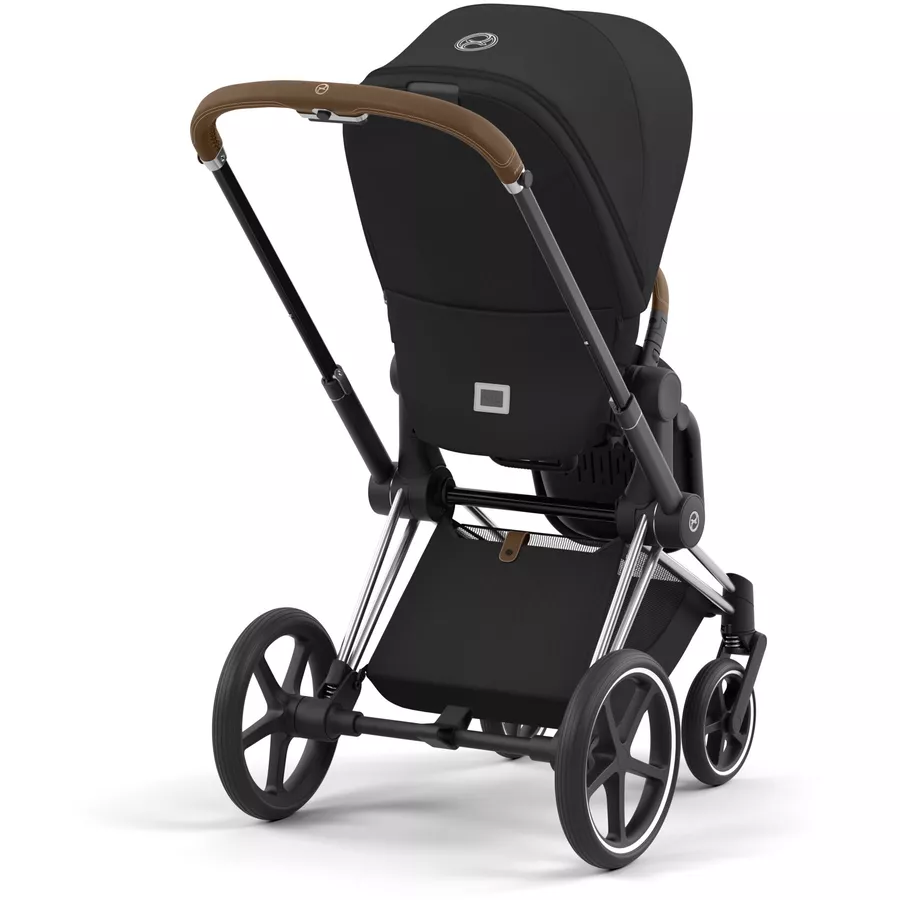 cybex PLATINUM Kombikinderwagen New Priam Chrome Brown Sepia Black