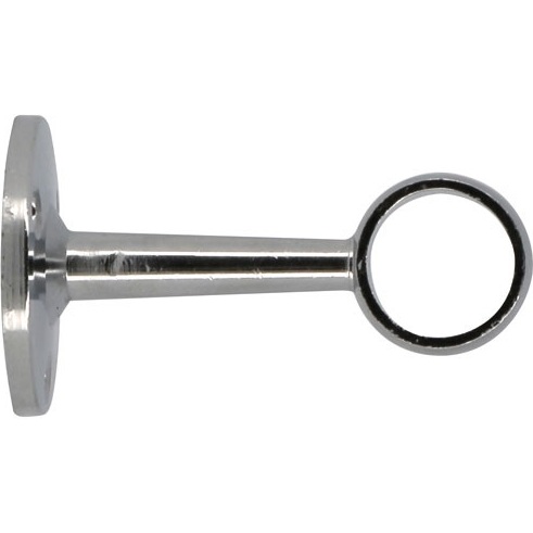 Support - My dressing - 60 mm - axe/mur - D19 mm - chrome - lot de 2