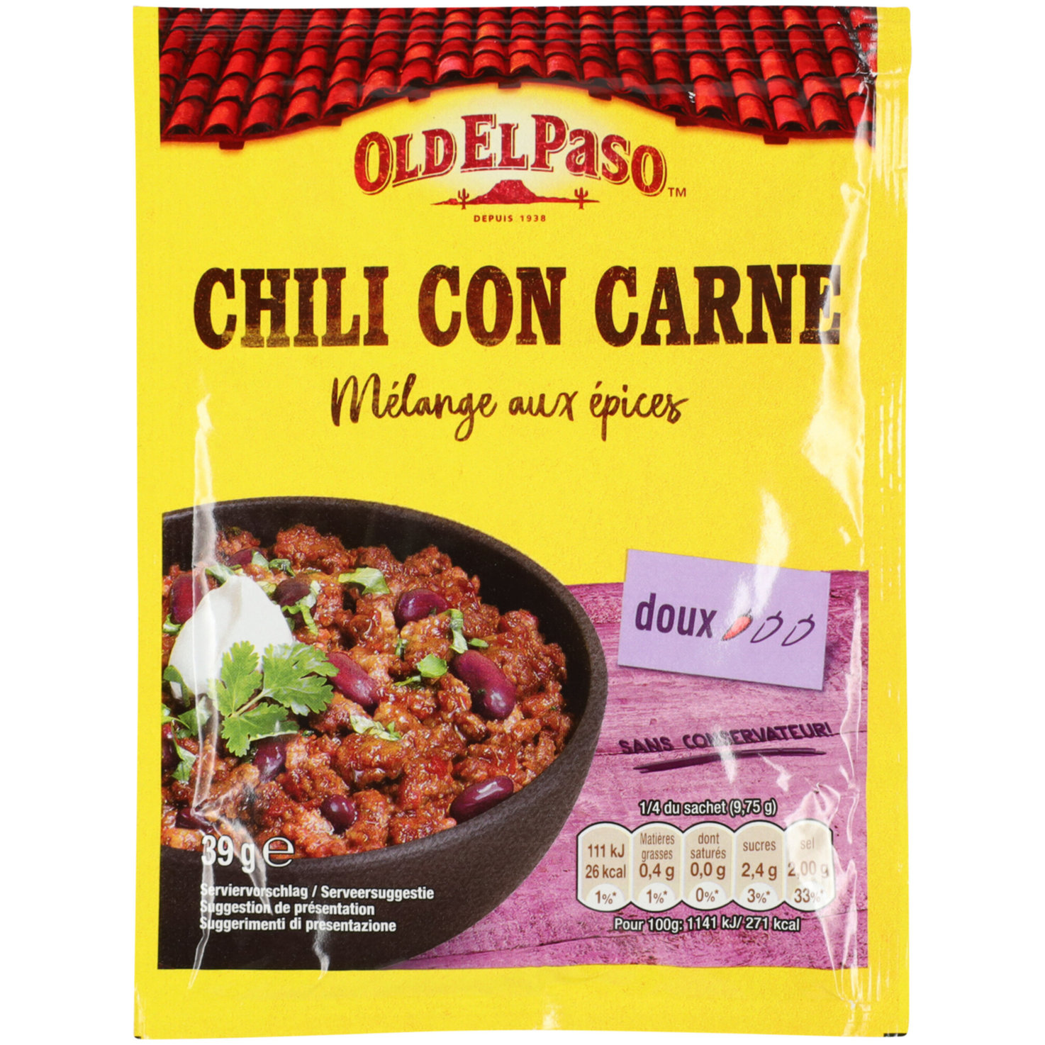 Old el Paso Chili con Carne Mix