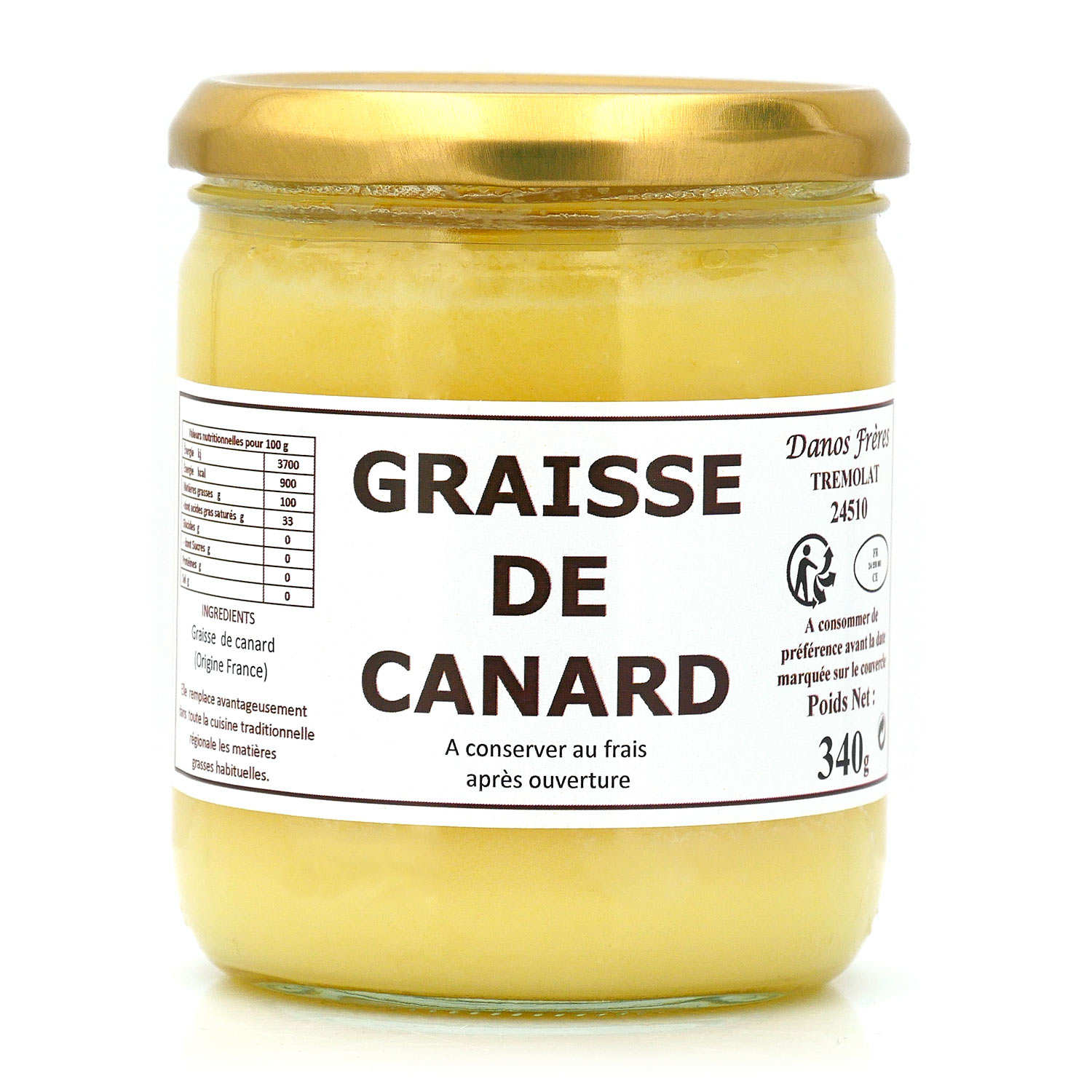 Graisse de canard