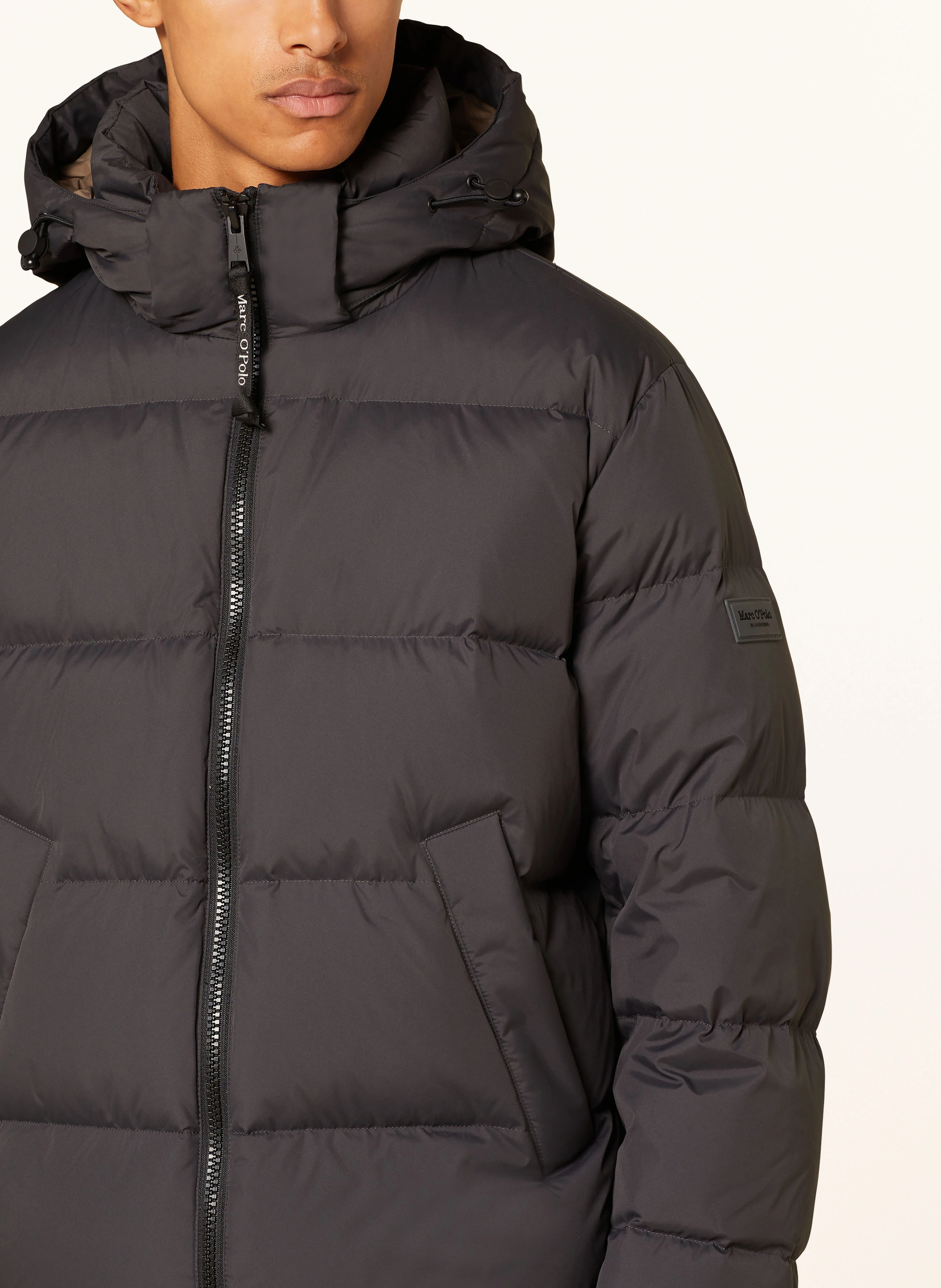 Marc O'Polo Daunenjacke mit abnehmbarer Kapuze