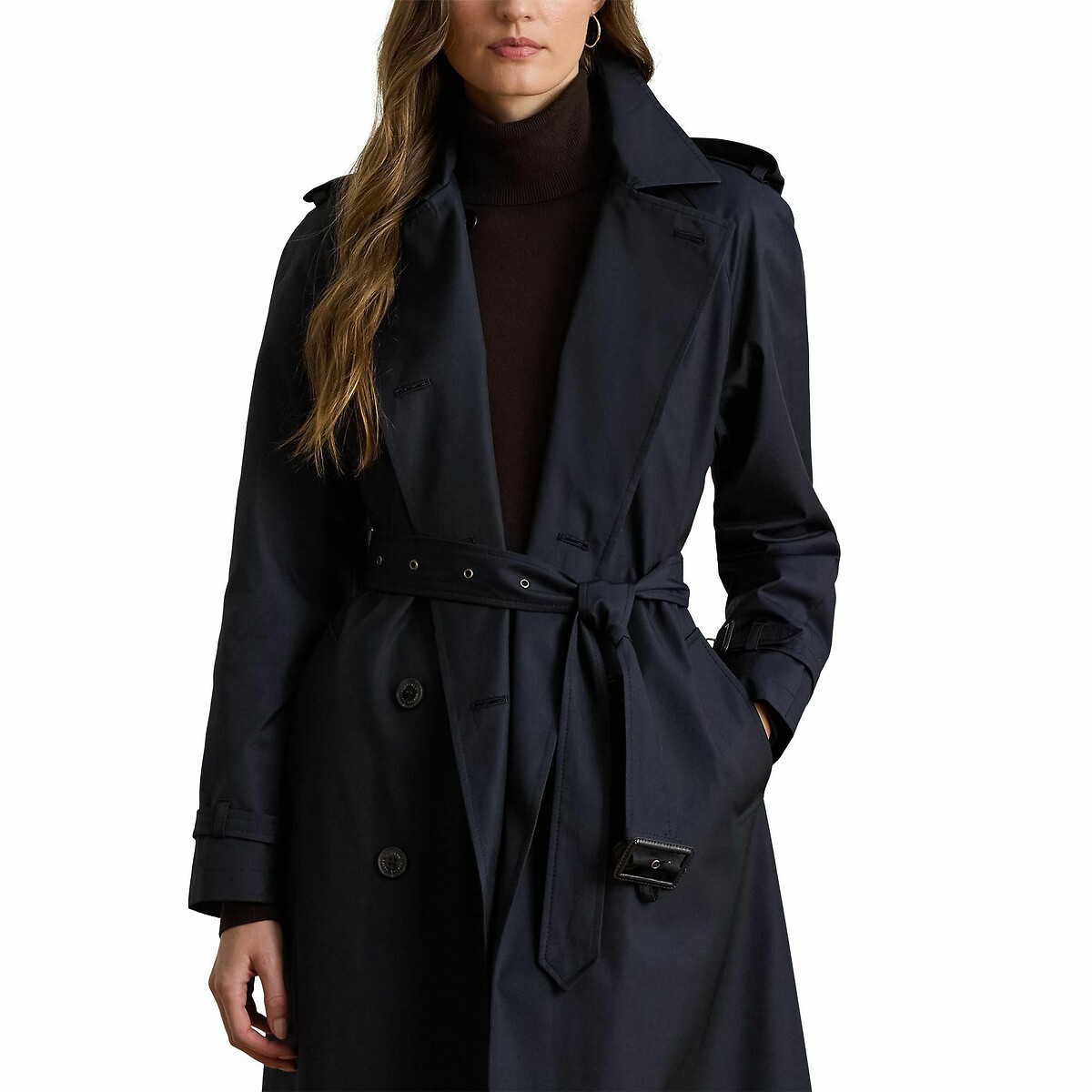 LAUREN RALPH LAUREN<br>Trench coat com cinto